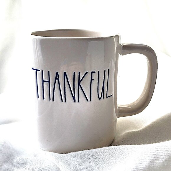Rae Dunn Artisan Collection Thankful mug - Picture 1 of 9